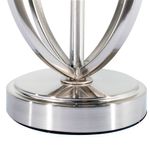 abajur de mesa latcor prata - gs-1910027a