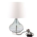 abajur de mesa latcor branco - gs-1910033a