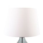 abajur de mesa latcor branco - gs-1910033a