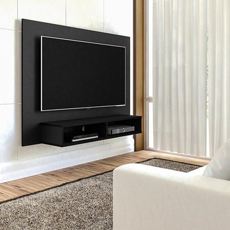 painel para tv até 42" artely flash preto 3872
