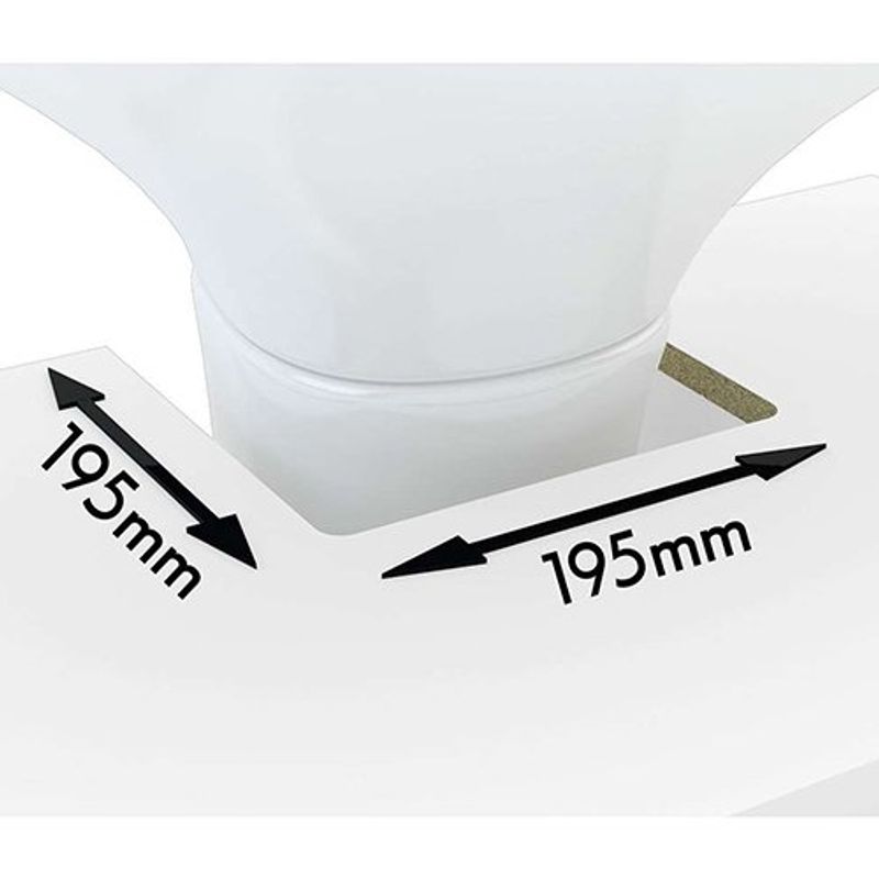 balcão de banheiro 1 porta e 3 gavetas politorno branco