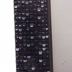 espelho latcor retangular com moldura preto wm3015
