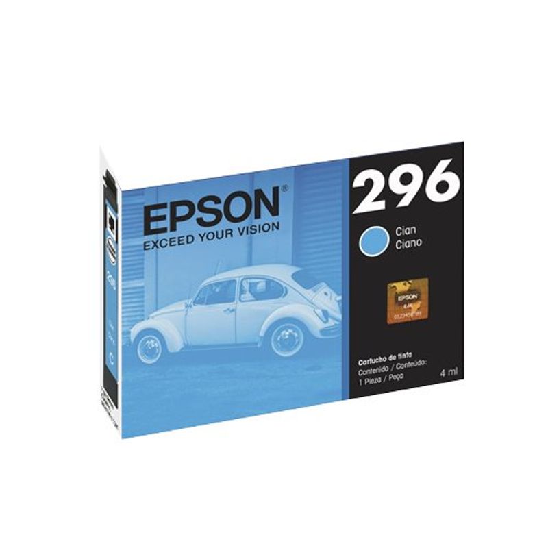 cartucho de tinta ciano epson xp231/431 t296220