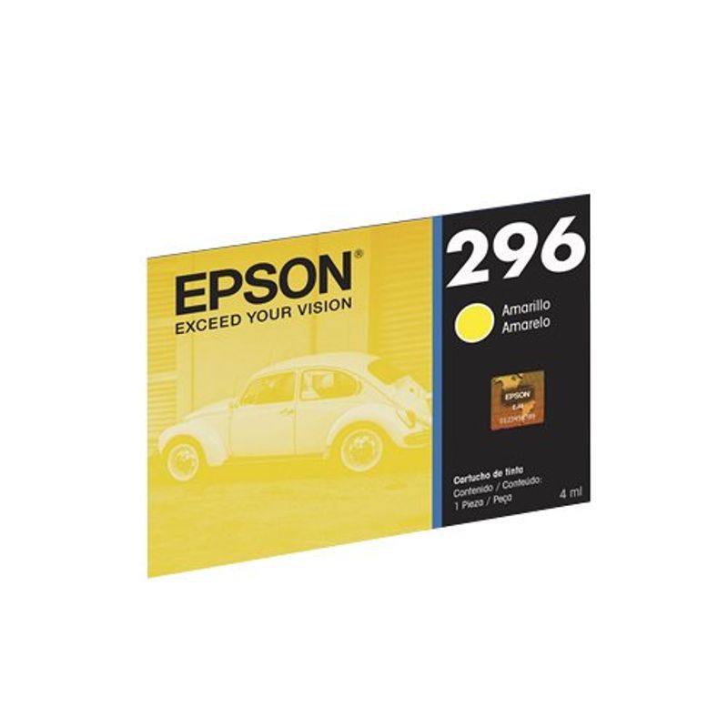 cartucho de tinta amarela epson xp231/431 t296420