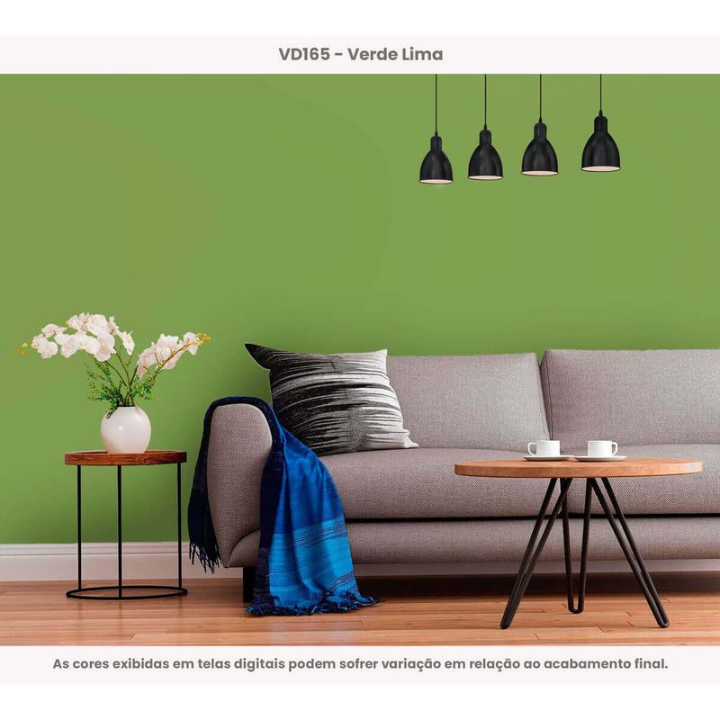 tinta acrílica vitória régia econômica semibrilho verde lima 3,6 litros (mp)
