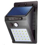 luminária solar com sensor de presença ecosolis de 3 watts