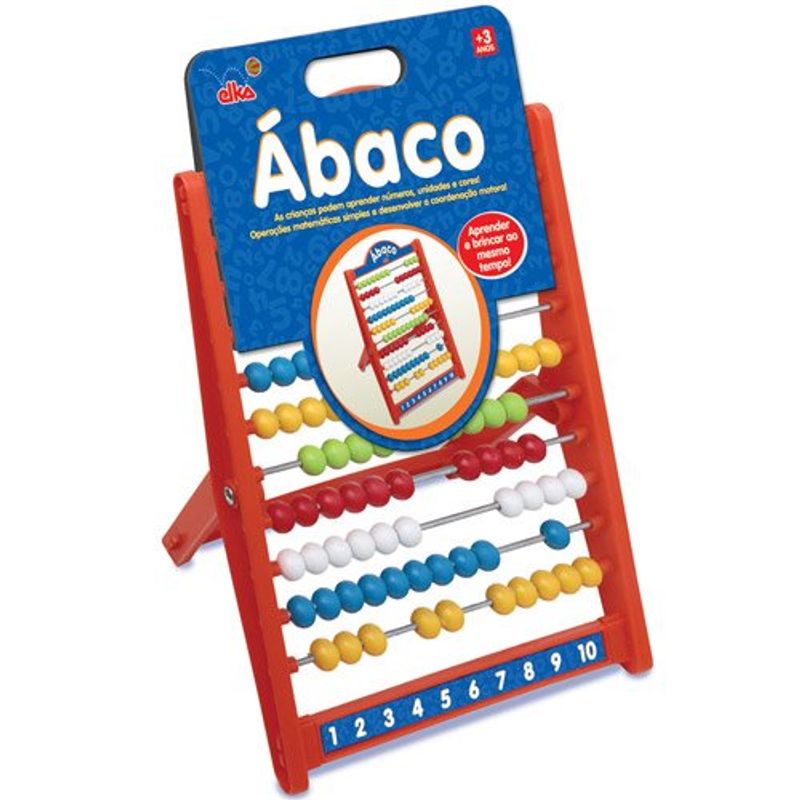 ábaco escolar elka colorido 512