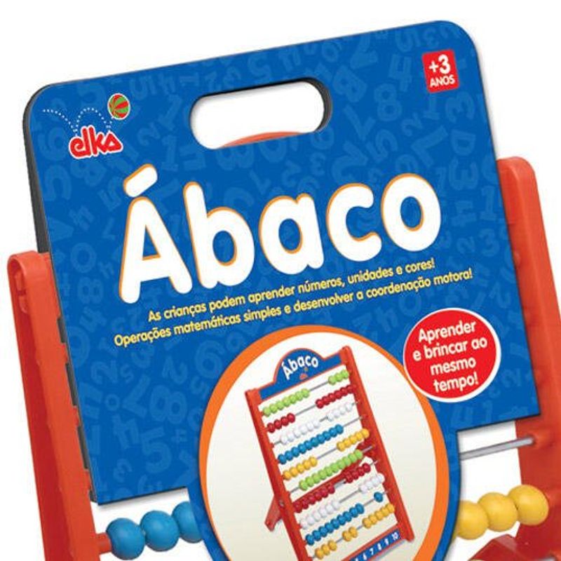 ábaco escolar elka colorido 512