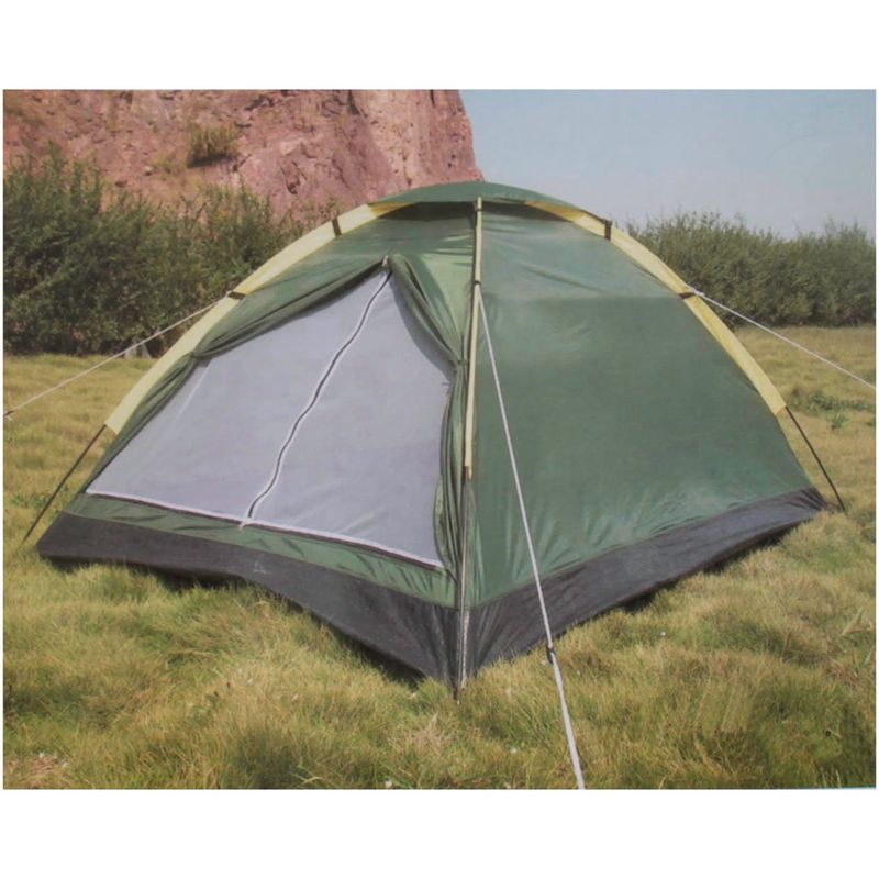 barraca 4 lugares latcor 210x240x130cm poliéster verde ta09cjt-3001