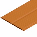 forro pvc canelado 6m 8mm peça 1,2m² cerejeira - plasmeg (mp)