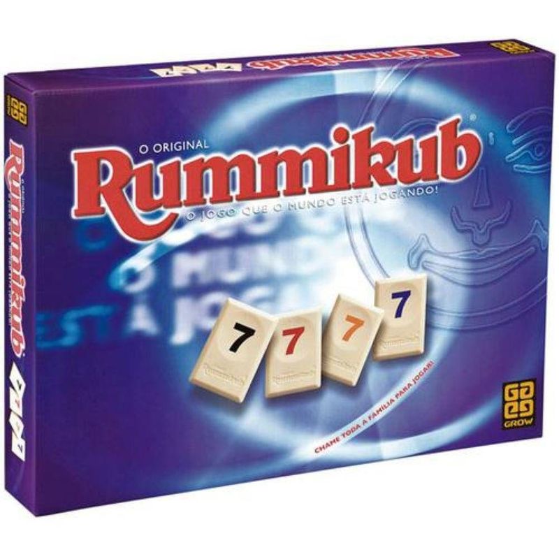 jogo de tabuleiro grow rummikub