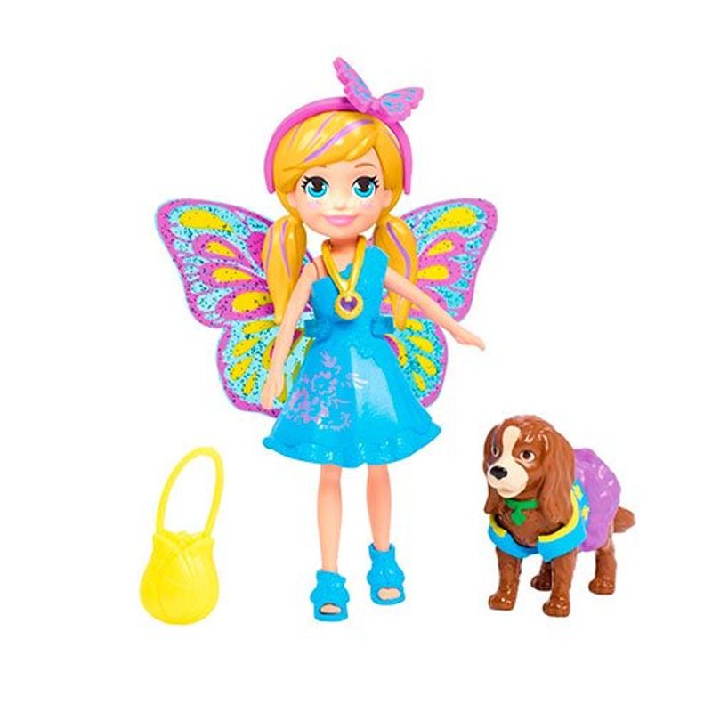 brinquedo mattel polly pocket cachorro e fantasias gdm15