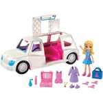 carrinho mattel polly pocket limousine fashion gdm19