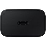 carregador de parede samsung rápido 15w, com cabo, bivolt preto