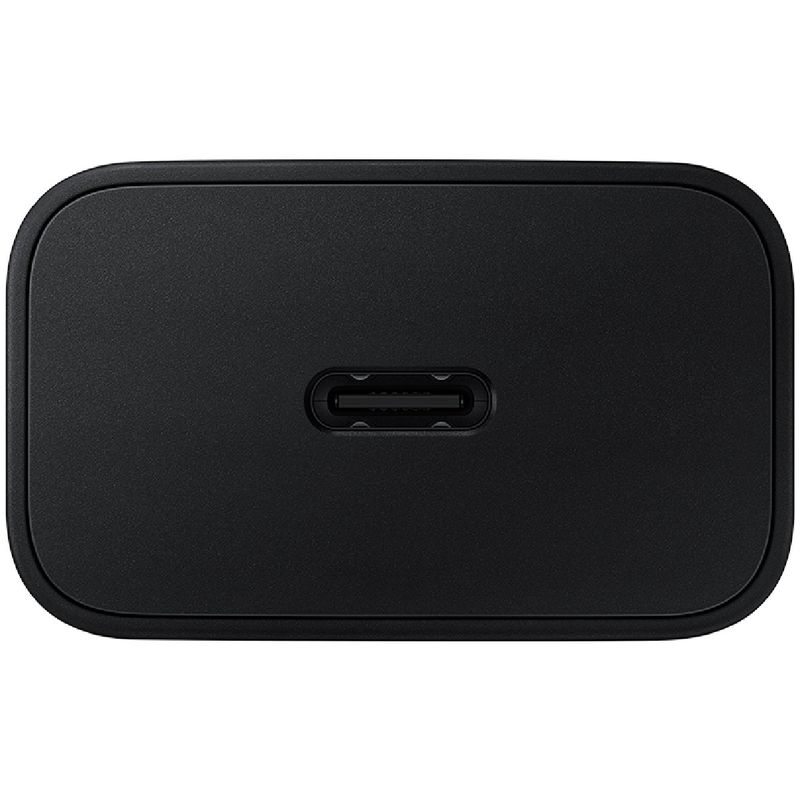 carregador de parede samsung rápido 15w, com cabo, bivolt preto