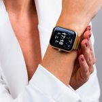 smartwatch technos connect max dourado e preto tmaxah/c7d