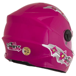 capacete pro tork new liberty kids for girls rosa tamanho 54