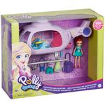 boneca polly pocket helicoptero de aventura gkl59