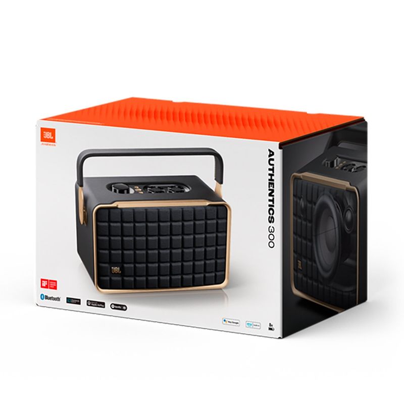 caixa de som jbl authentics 300 100w preto