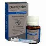 diaziprim syntec suspensão oral para cães e gatos 20ml (mp)