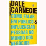 livro como falar em público e influenciar pessoas - record (mp)