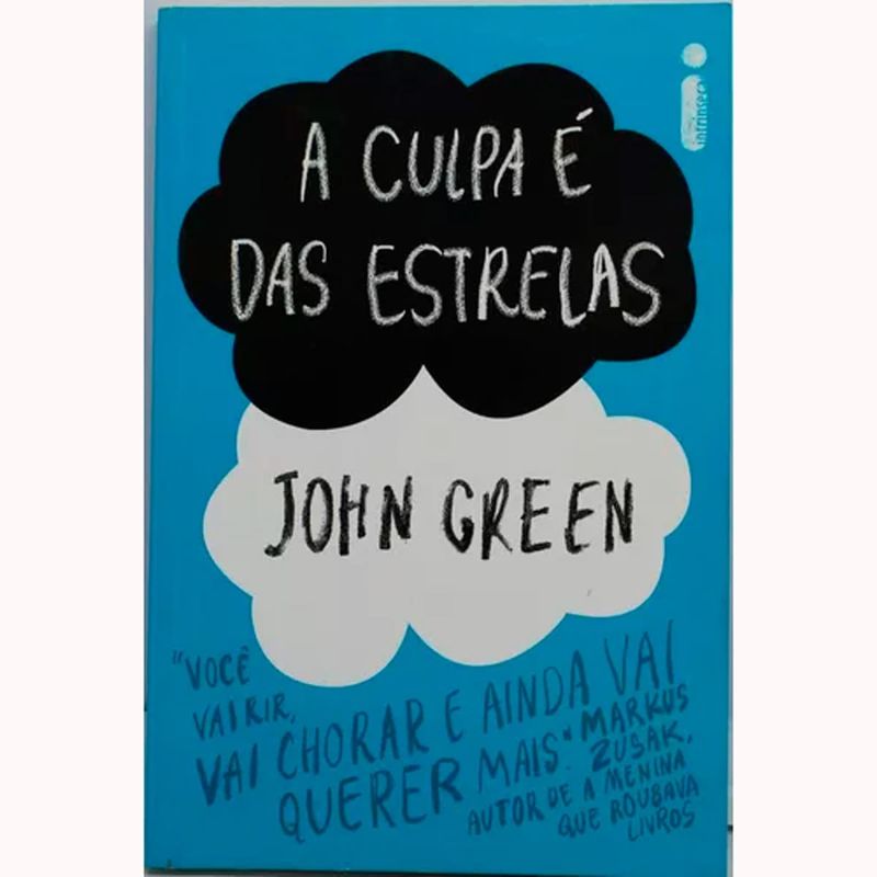 livro a culpa é das estrelas - intrínseca (mp)