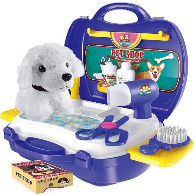 brinquedo multikids workshop jr maleta pet shop
