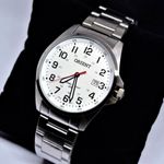 relógio analógico orient masculino prata mbss1171s2sx