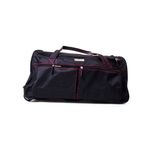 bolsa carrinho com 2 rodas latcor fb-167066 tamanho 25 poliéster preta