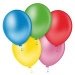 balão pic pic liso 50 unidades n° 9'' colorido (mp)