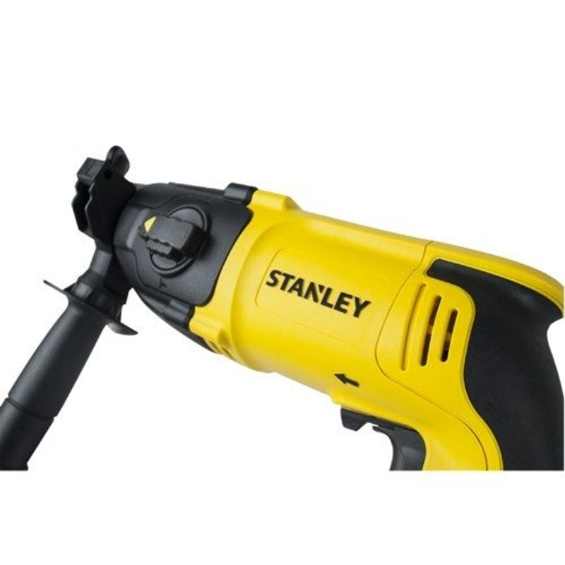 martelete stanley perfurador sds plus 2,4j e 3 modos 127v amarelo - shr263k-br