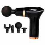 massageador corporal grasep eletrico preto (mp)