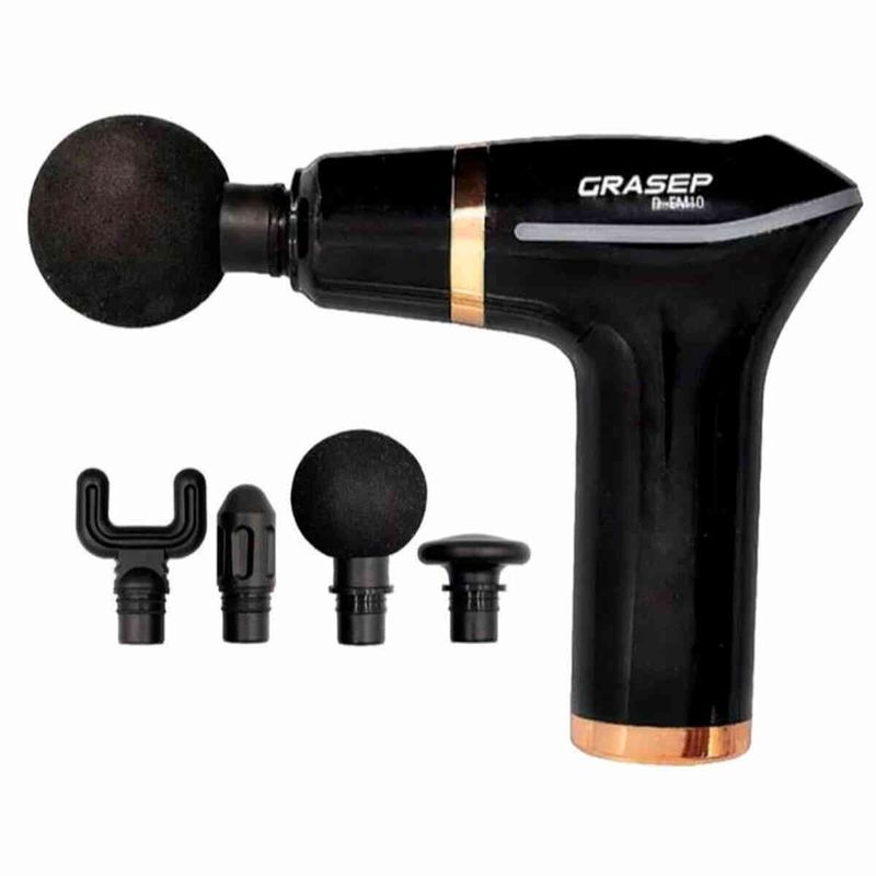 massageador corporal grasep eletrico preto (mp)