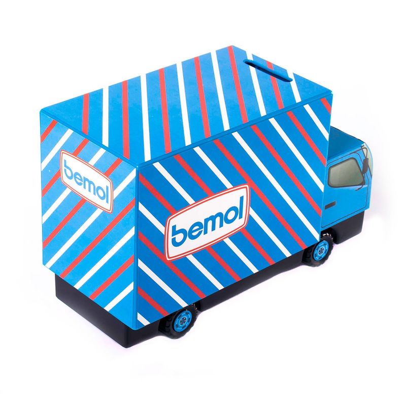caminhão cofre de brinquedo bemol
