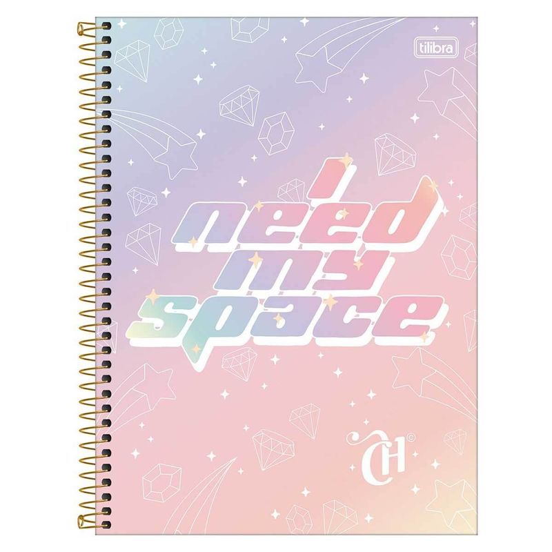 caderno espiral tilibra 16 matérias capricho sortido - 308072