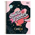 caderno espiral tilibra 16 matérias capricho sortido - 308072
