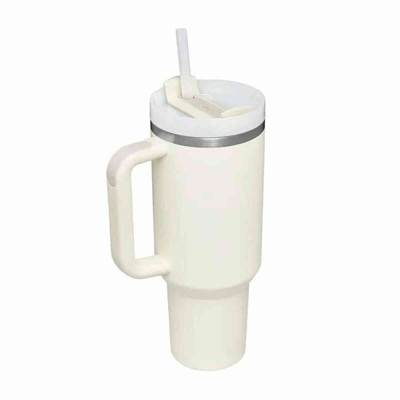 copo térmico stanley quencher cream 887ml bege 8150 (mp)