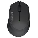 mouse sem fio logitech wireless m280 preto