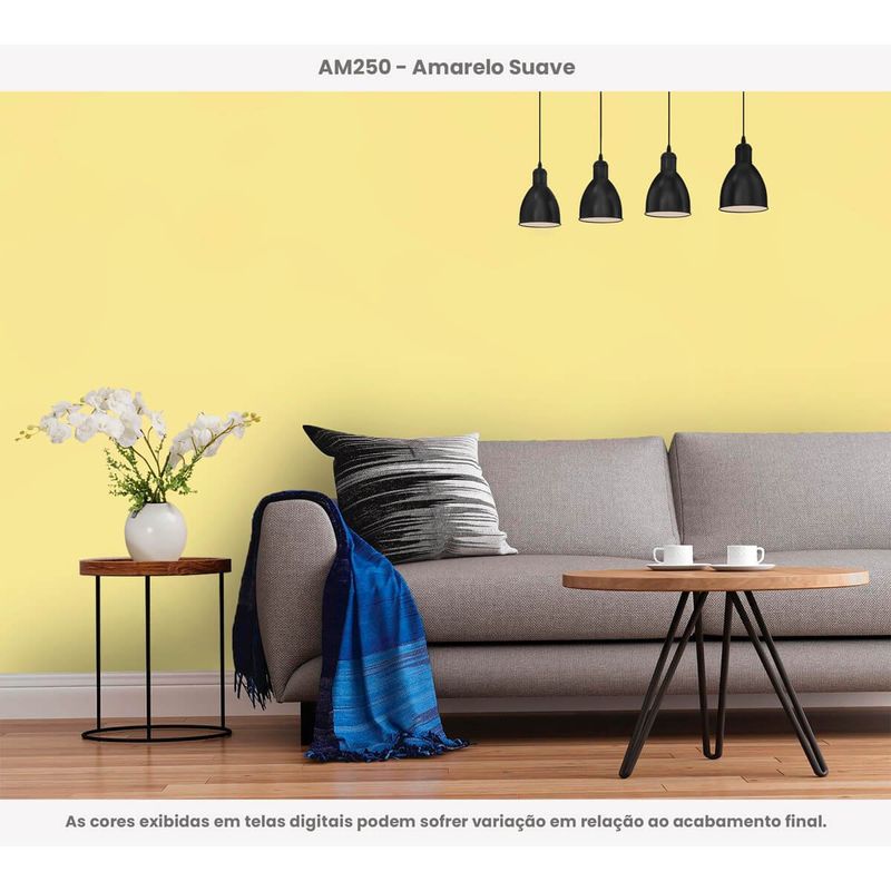 tinta acrílica citycolor premium semibrilho amarelo suave 3,6 litros 063am250 (mp)