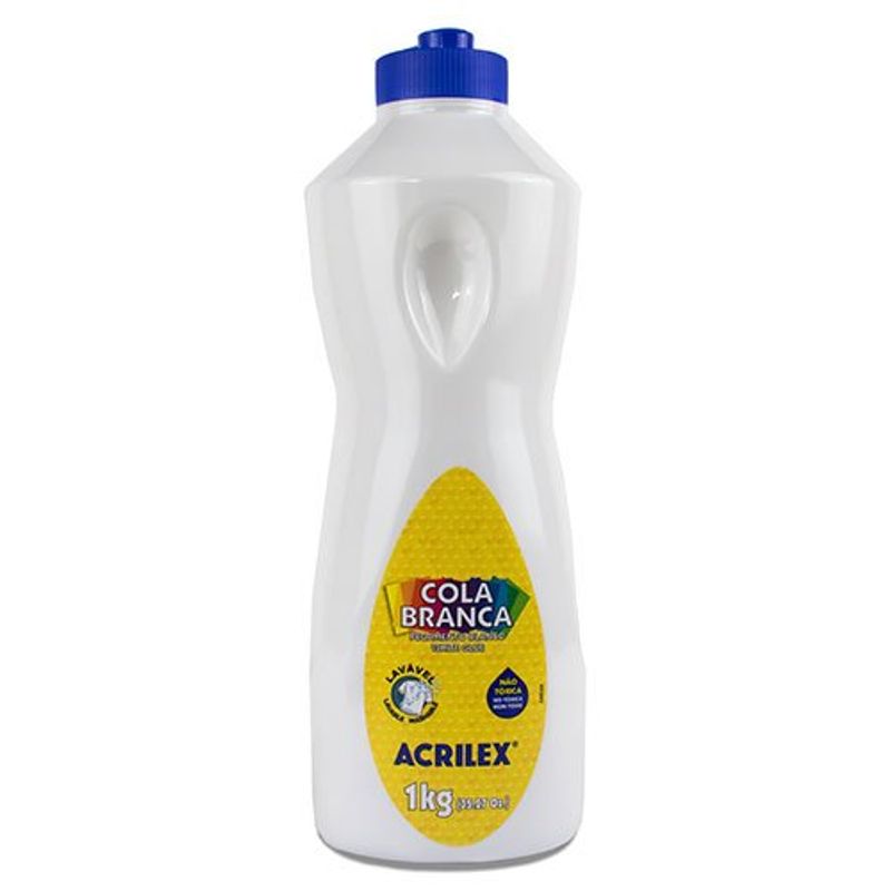 cola branca acrilex 1kg - 2801
