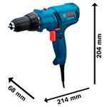 furadeira e parafusadeira bosch elétrica 400w 127v - gsr 7-14 e