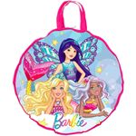 barraca infantil fun barbie mundo dos sonhos com 50 bolinhas rosa 8489