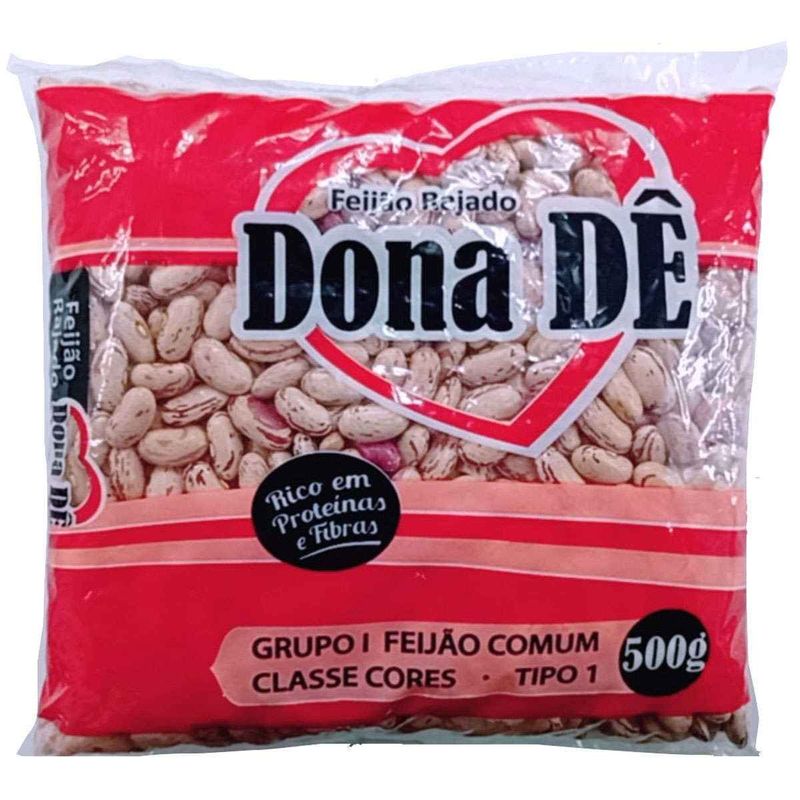 feijão rajado dona dê 500g