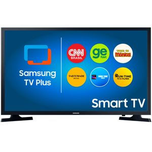 Smart TV Samsung 32" LED  HD, OS Tizen, Wi-fi, HDR, HDMI, USB - Preto