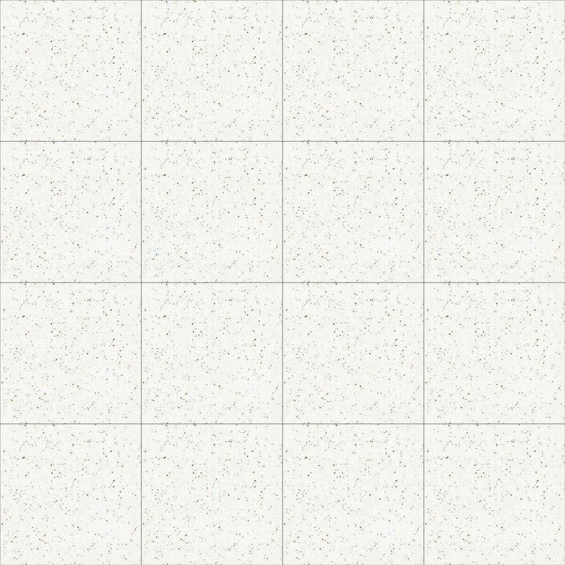 piso cerâmico bold granilhado 45x45cm branco caixa 2,32m² incefra (mp)