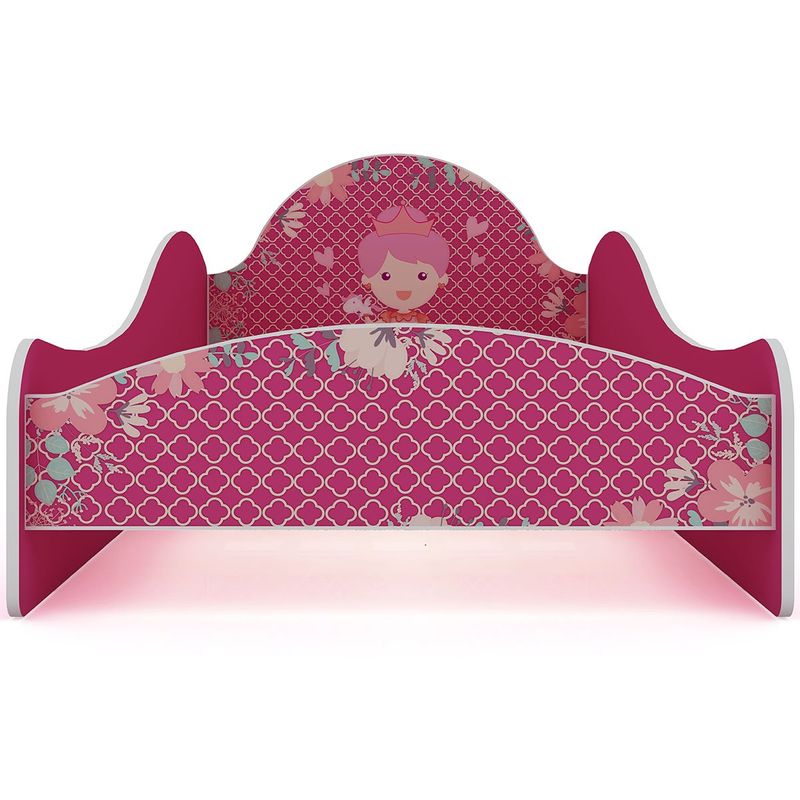 cama gelius princesinha 090 rosa