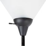 luminária de chão latcor lag5294 preto