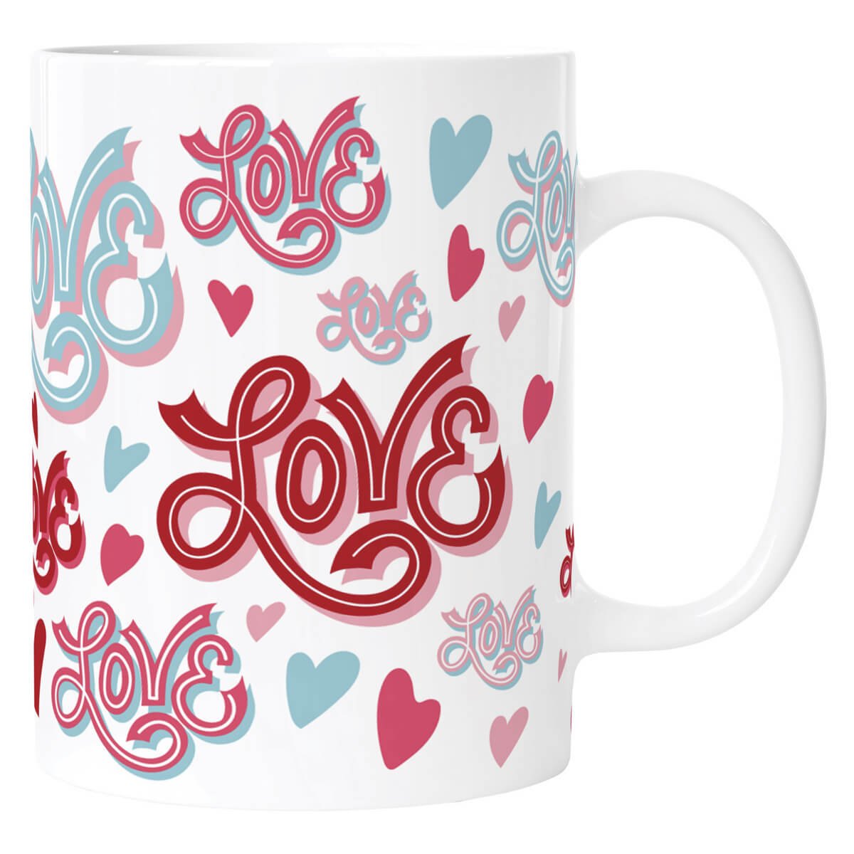 Caneca Relobraz Love 2 280ml Sortido - 77220