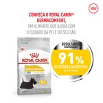 ração royal canin para cães adultos da raça mini dermacomfort 1kg (mp)