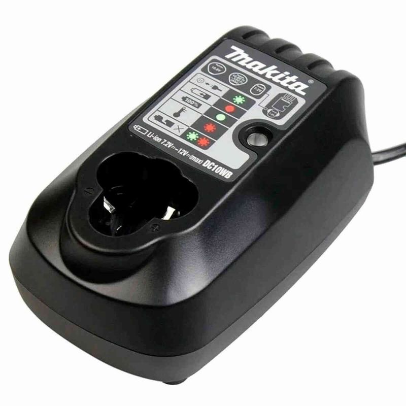 carregador de bateria makita bivolt dc10wb 12v (mp)
